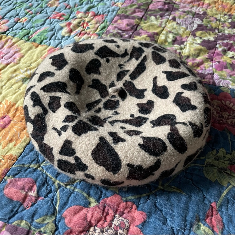 Brixton Leopard Print Beret 🐆
